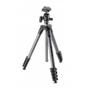 MANFROTTO Compact Advanced Aluminium Tripod with ball head Black